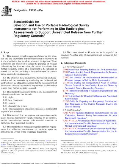 Standards PDF Cover Page