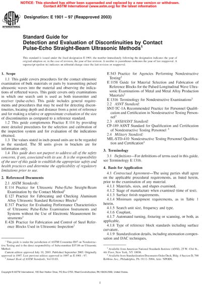 Standards PDF Cover Page