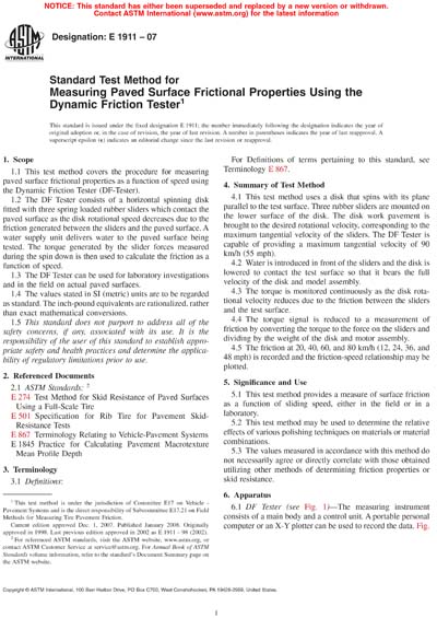 Standards PDF Cover Page