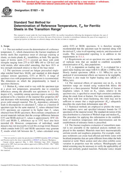 Standards PDF Cover Page