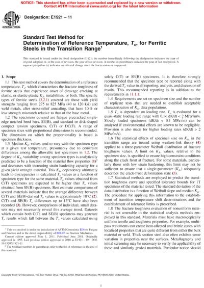 Standards PDF Cover Page