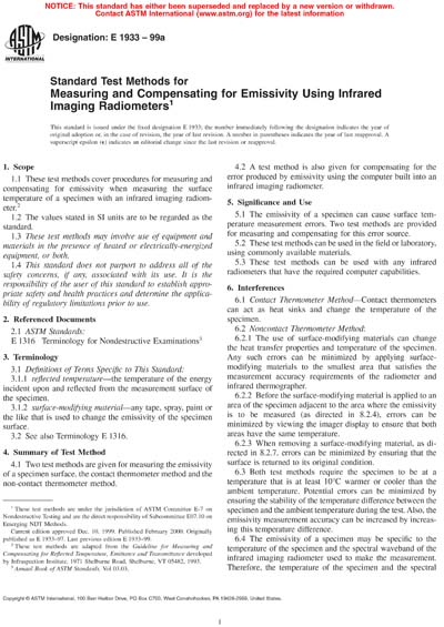 Standards PDF Cover Page