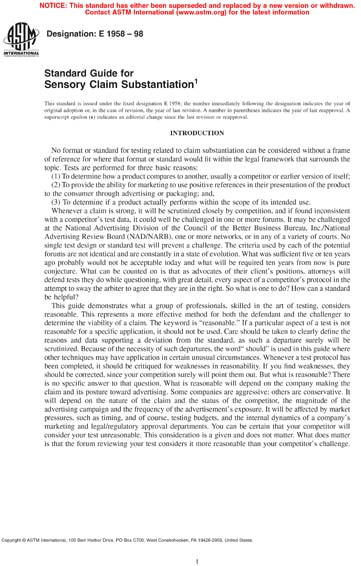 Standards PDF Cover Page