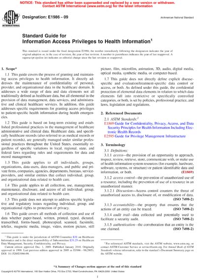 Standards PDF Cover Page