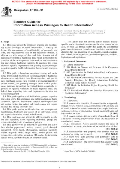 Standards PDF Cover Page