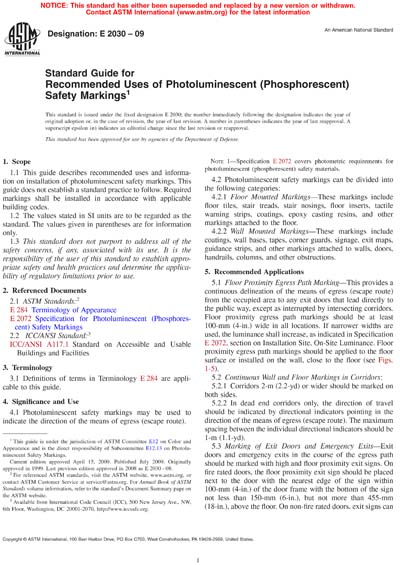Standards PDF Cover Page