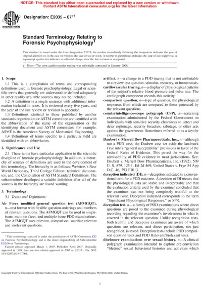 Standards PDF Cover Page