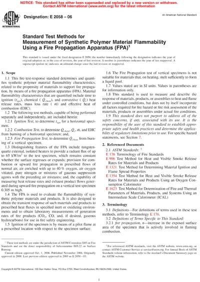 Standards PDF Cover Page