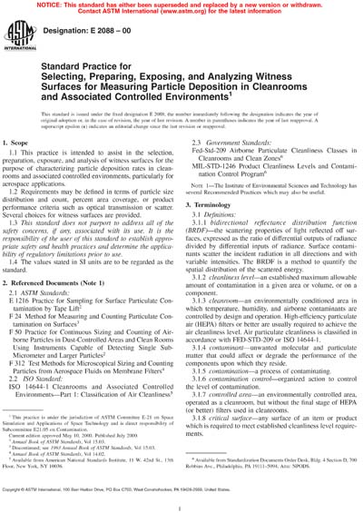 Standards PDF Cover Page