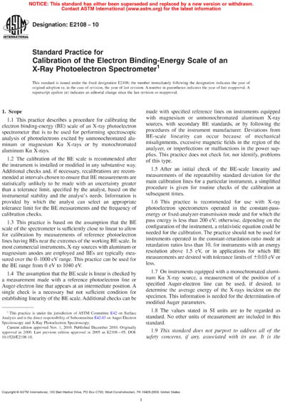 Standards PDF Cover Page