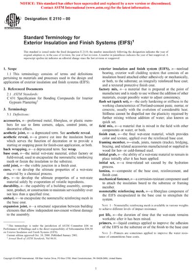 Standards PDF Cover Page