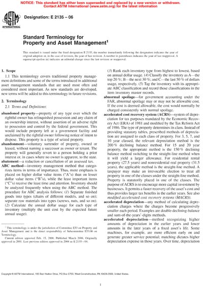 Standards PDF Cover Page