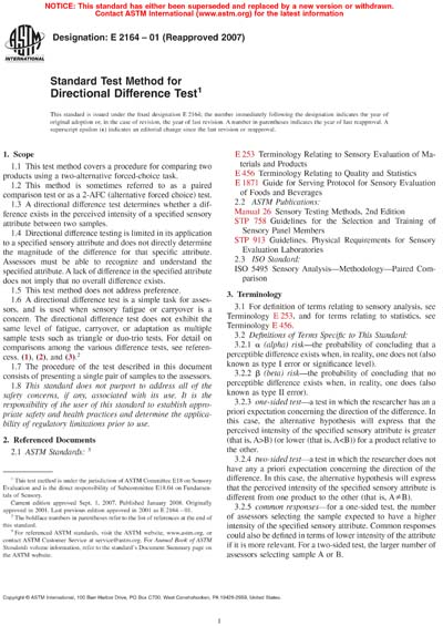 Standards PDF Cover Page