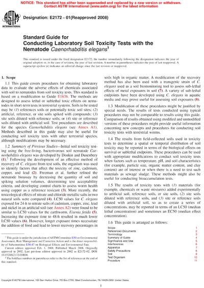 Standards PDF Cover Page