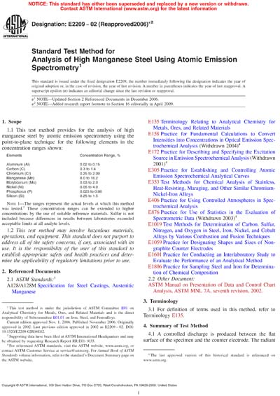 Standards PDF Cover Page