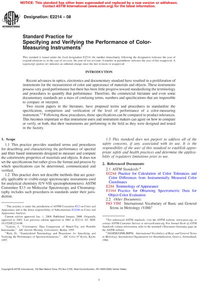 Standards PDF Cover Page