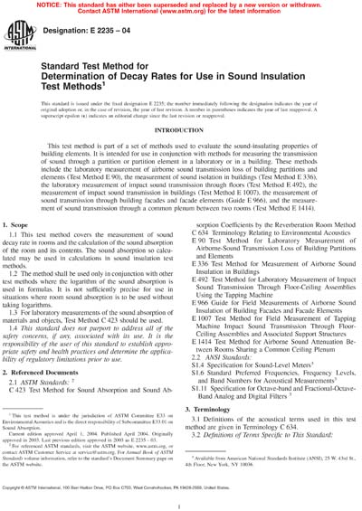 Standards PDF Cover Page