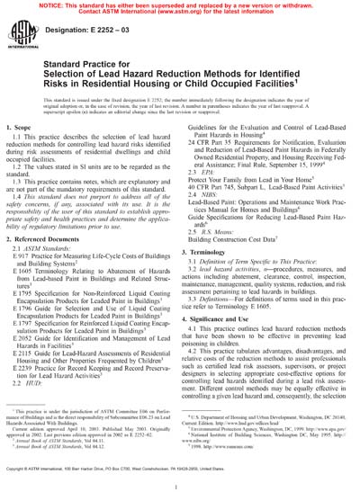 Standards PDF Cover Page