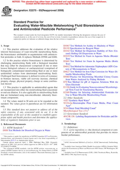 Standards PDF Cover Page