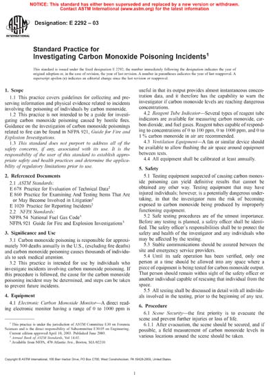 Standards PDF Cover Page