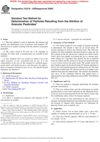 Standards PDF Cover Page