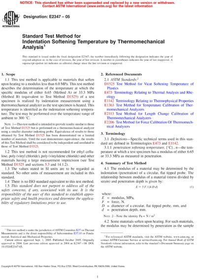 Standards PDF Cover Page