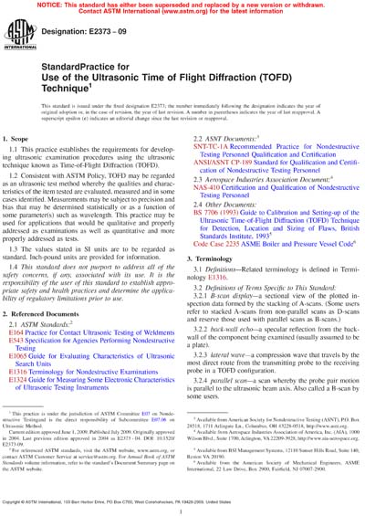 Standards PDF Cover Page