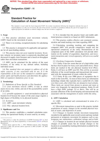Standards PDF Cover Page