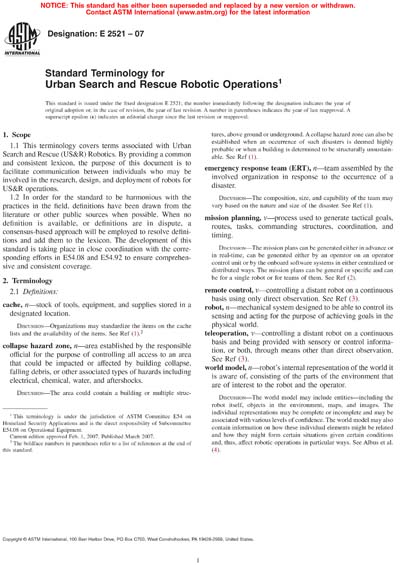 Standards PDF Cover Page