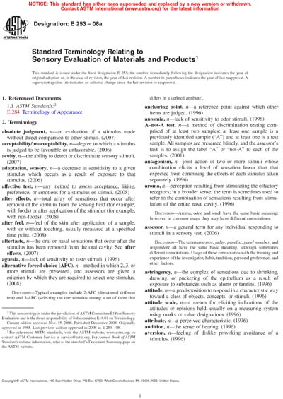 Standards PDF Cover Page
