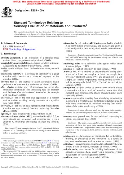 Standards PDF Cover Page