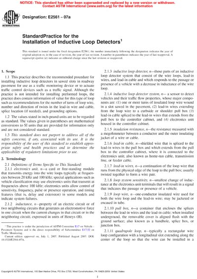 Standards PDF Cover Page