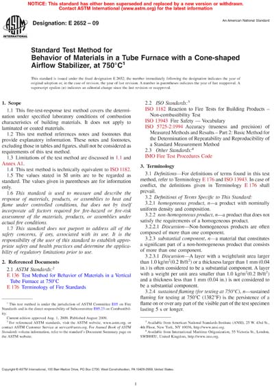 Standards PDF Cover Page
