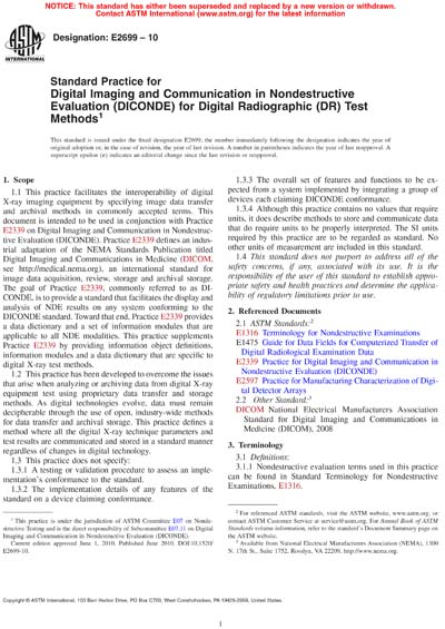 Standards PDF Cover Page