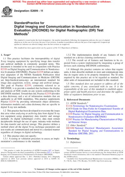 Standards PDF Cover Page