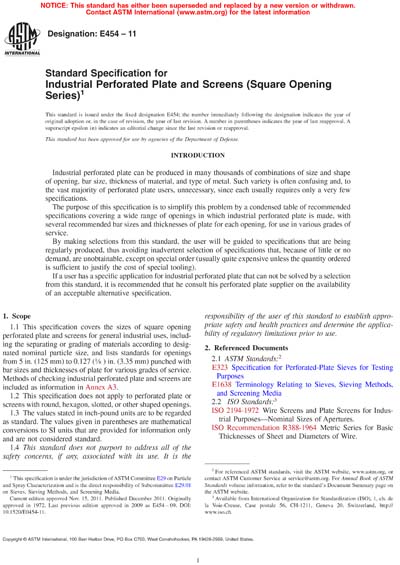 Standards PDF Cover Page