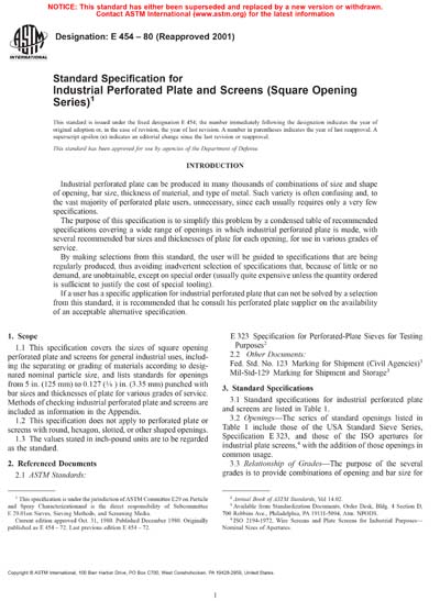 Standards PDF Cover Page