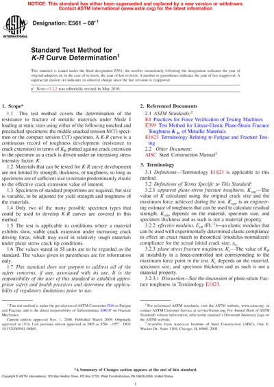 Standards PDF Cover Page