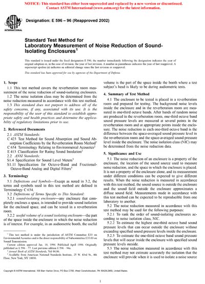 Standards PDF Cover Page