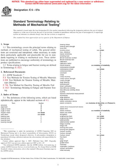Standards PDF Cover Page
