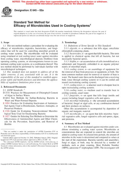 Standards PDF Cover Page
