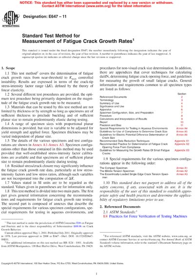 Standards PDF Cover Page