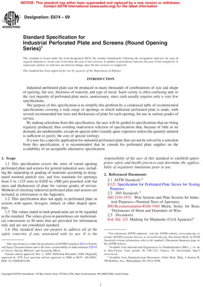 Standards PDF Cover Page