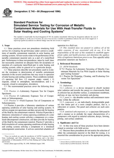 Standards PDF Cover Page