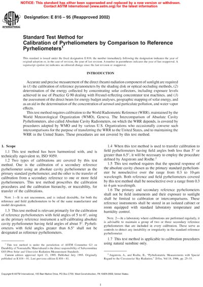 Standards PDF Cover Page