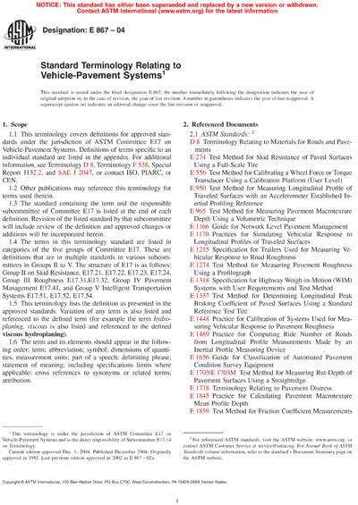 Standards PDF Cover Page