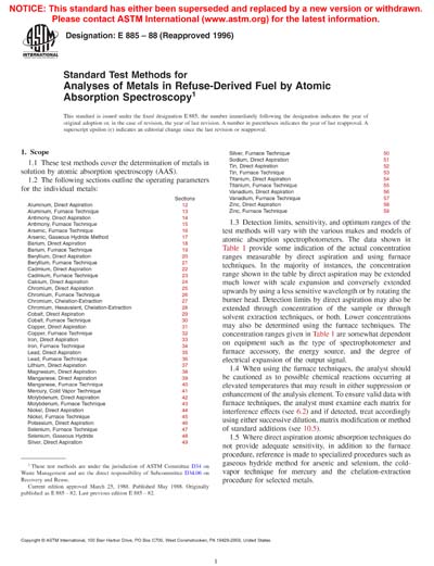 Standards PDF Cover Page
