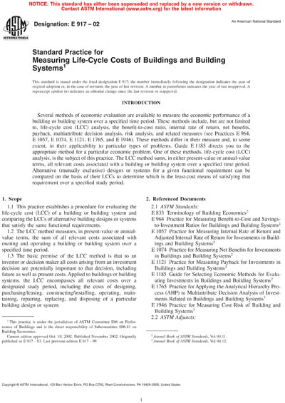 Standards PDF Cover Page