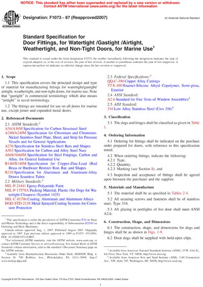 Standards PDF Cover Page
