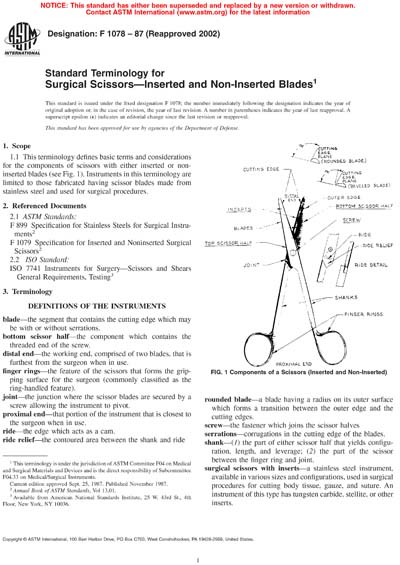 Standards PDF Cover Page